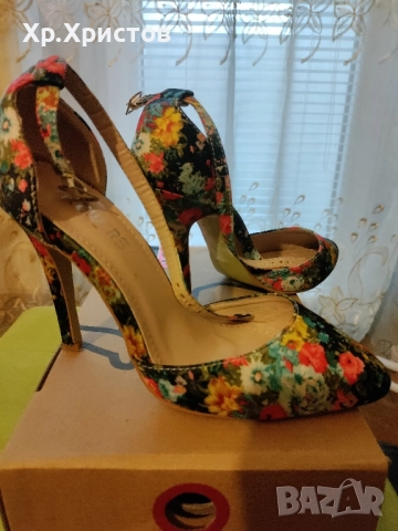 дамски обувки на ток 