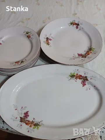 стар български порцелан, снимка 5 - Чинии - 47416308