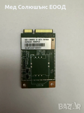 Модул 4G LTE-A Cat 4 Quectel EG25-G Mini PCIe SIM, снимка 2 - Мрежови адаптери - 53940115