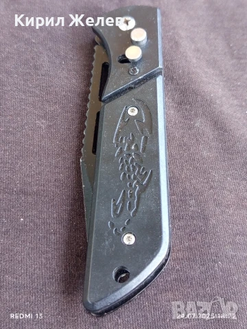 Джобен нож много красив здрав USA COLUMBIA перфектно състояние 43110, снимка 11 - Ножове - 51131642