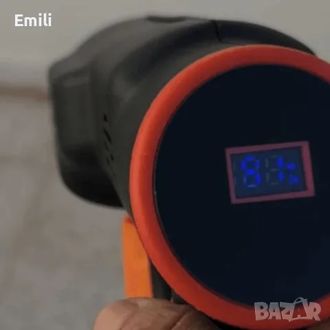 Акумулаторна водоструйка 24V – Пистолет за миене с LCD дисплей и 4 режима, снимка 5 - Парочистачки и Водоструйки - 56156031
