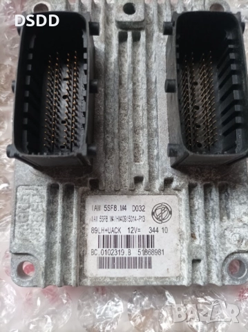 Компютър двигател / ECU 51868981 IAW5SF8.M4 за Fiat Panda 1.2, снимка 2 - Части - 52491370