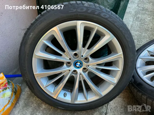 18-ки Джанти за BMW Style 643 с Гуми и Датчици за G30 G31 G20 G21 G22, снимка 4 - Гуми и джанти - 55769283