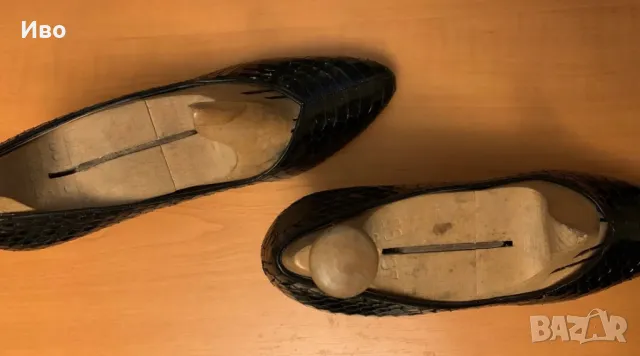 Чисто нови дамски италиански , английски кожени 38,39 ; 8 1/2 ;кожени чехли с лепка 38, снимка 2 - Дамски елегантни обувки - 49959499