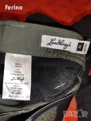 LUNDHAGS Makke дамски трекинг/хайкинг панталон НОВ-без етикет, S, снимка 4 - Панталони - 54245853