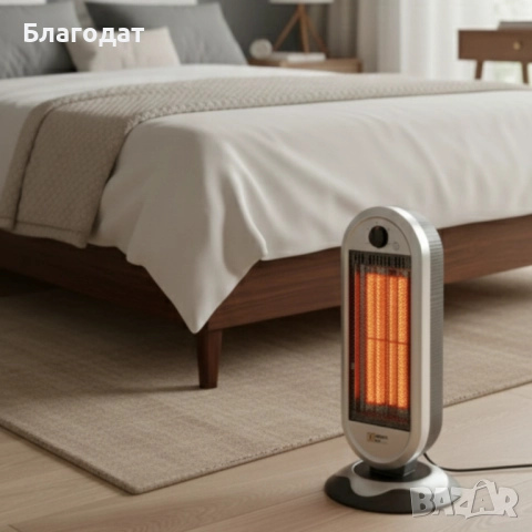 Plein Air Carbon Tower (CAN-900) – Инфрачервен нагревател с автоматично завъртане и защита против пр, снимка 3 - Отоплителни печки - 52882534