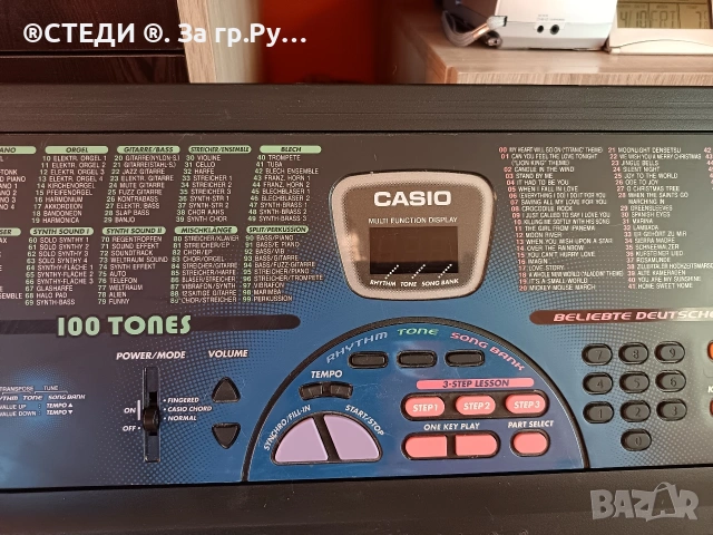 синтезатор Casio LK-30 , снимка 6 - Синтезатори - 54159407