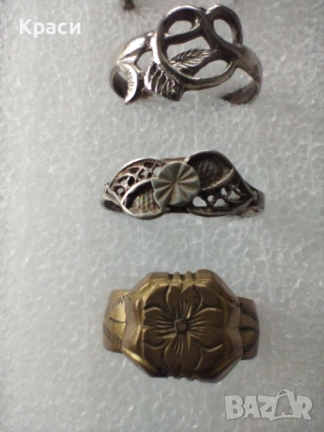 Старинни пръстени , снимка 2 - Антикварни и старинни предмети - 53934221