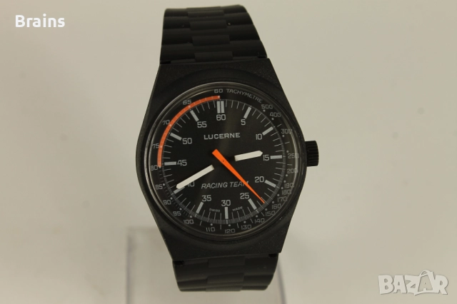 1960's LUCERNE Racing Team Noryl Case Швейцарски Часовник НОВ, снимка 2 - Мъжки - 51798465