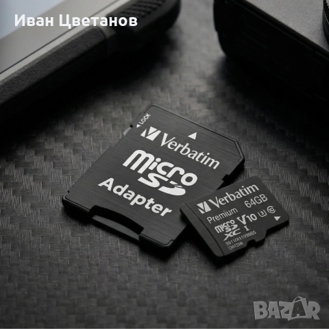 Micro CD карта памет 64GB - повече място за съхранение