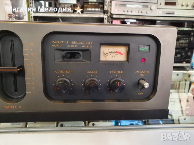 Усилвател PA Amplifier TA-403G за обществено ползване. В отлично техническо състояние, много добър в, снимка 6 - Ресийвъри, усилватели, смесителни пултове - 51362185