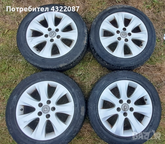 Джанти с гуми 205/55/16 от Опел Мерива Opel Meriva CDTI 1.3 95 к. с