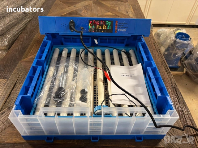 Инкубатор за яйца, автоматично обръщане на яйцата, регулируема температура и влажност, снимка 4 - Кокошки и пуйки - 52776332