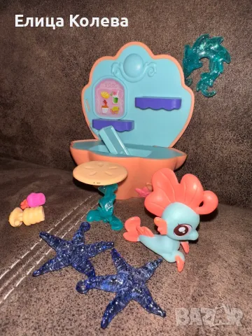 Hasbro My little pony комплект за игра пони русалка, снимка 2 - Кукли - 49711279