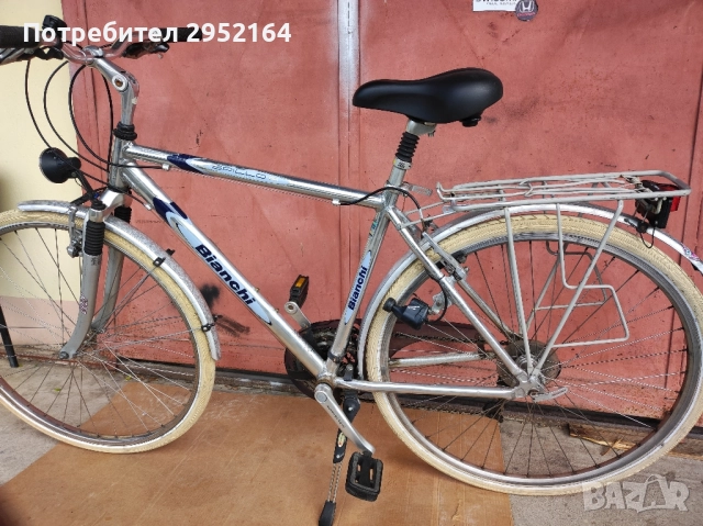 Велосипед Bianchi original 28 Алуминиев, снимка 2 - Велосипеди - 51997839