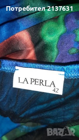ДАМСКА Дълга РОКЛЯ - LA PERLA - Размер 42, снимка 3 - Рокли - 37277610
