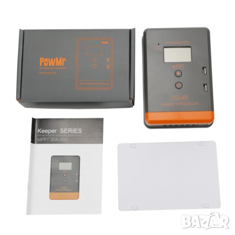 20a MPPT PowMr Keeper 1220 соларно зарядно соларен контролер 12/24 v, снимка 3 - Друга електроника - 42514548