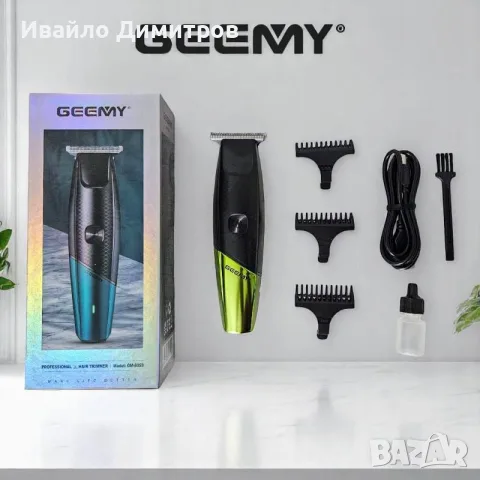 АКУМУЛАТОРНА МАШИНКА ЗА ПОДСТРИГВАНЕ GEEMY GM-8059, снимка 4 - Машинки за подстригване - 56103168