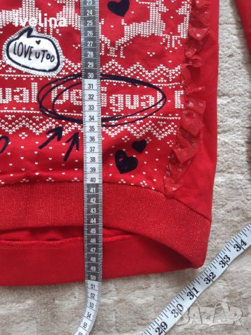 Desigual  Нова блузка- 5-6год, снимка 8 - Детски Блузи и туники - 34052690