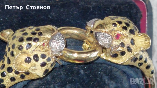 златен комплект -65.5 гр.  21.6 карата ,рубини,диаманти, снимка 4 - Антикварни и старинни предмети - 38262895