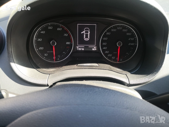 Seat Ibiza 2016 сив металик, снимка 5 - Автомобили и джипове - 52921764