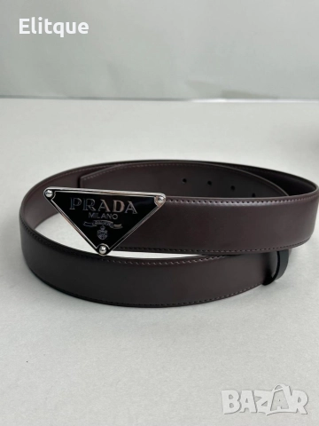 колани от естествена кожа в кутия prada , снимка 3 - Колани - 52717853