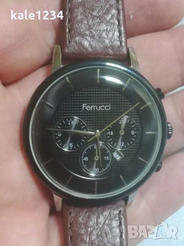 Мъжки часовник. Ferrucci. Кварцов часовник. Vintage watch. Класически модел. 