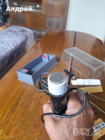 Стар микрофон Unitra MDO 28, снимка 7 - Антикварни и старинни предмети - 51780078