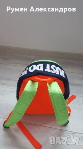 Детска електрикаво зелена NIKE раничка, снимка 7 - Раници - 53940542