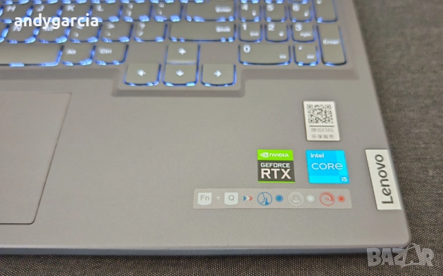 Lenovo Legion 5/NVidia RTX 4050 6GB/Intel Core i5 13500H/16GB RAM/512GB SSD/16' 2K 165Hz геймърски, снимка 11 - Лаптопи за игри - 51455426