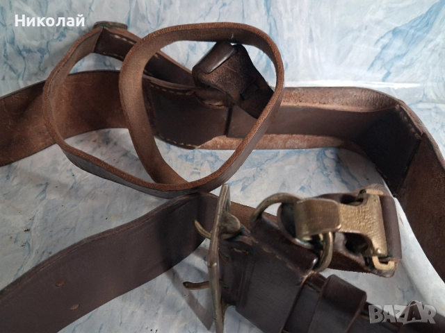 Стар Военен Колан, снимка 6 - Антикварни и старинни предмети - 52366670