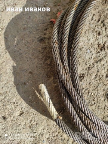 Телено въже, снимка 4 - Резервни части за машини - 31314751
