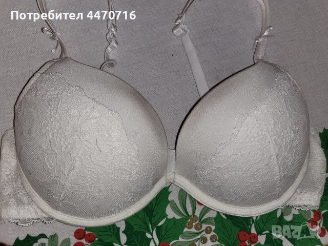 Сутиен в бяло , снимка 2 - Бельо - 52851305