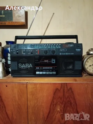 Радиокасетофон SABA RCR 552, снимка 3 - Радиокасетофони, транзистори - 50236129