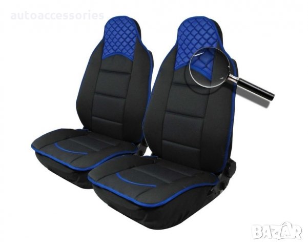 Универсална тапицерия за предни седалки от текстил и еко кожа, #1000050283, снимка 3 - Аксесоари и консумативи - 34986061