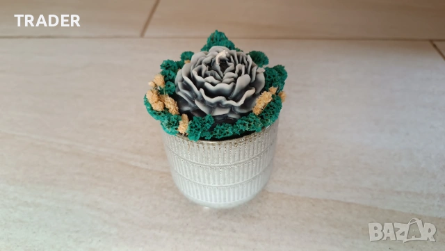 декоративен свещник поставка за чаена свещ  лице глава, снимка 10 - Декорация за дома - 45186300