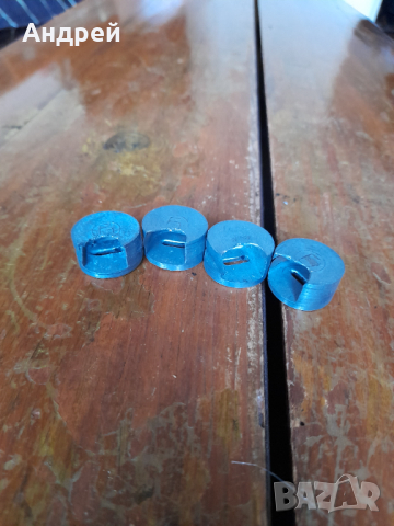 Стари закопчали за панти на секция, снимка 2 - Други ценни предмети - 44640155