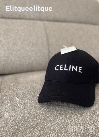 шапка с козирка celine, снимка 3 - Шапки - 52241050