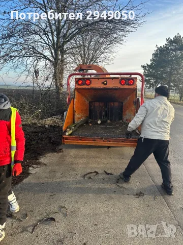 Дробилка за клони под наем, снимка 10 - Други услуги - 49334277