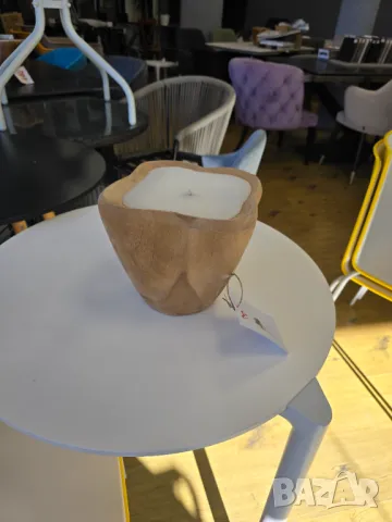 Уютна дървена свещ за украса или подарък, снимка 4 - Декорация за дома - 47970771