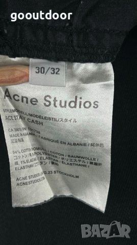 Мъжки дънки Acne Studios Ace Stay Cash размер 30, снимка 8 - Дънки - 42151998