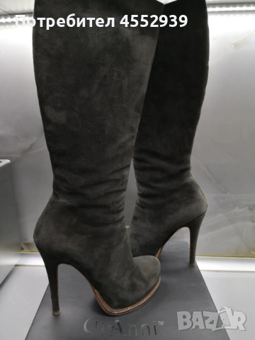 Ботуши GiАnni естествена кожа , снимка 1