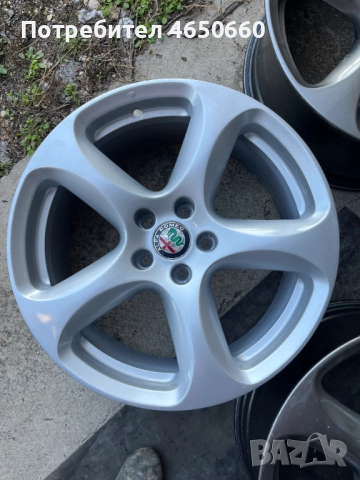 18 цолови алуминиеви джанти за Алфа Ромео, снимка 5 - Гуми и джанти - 52453144