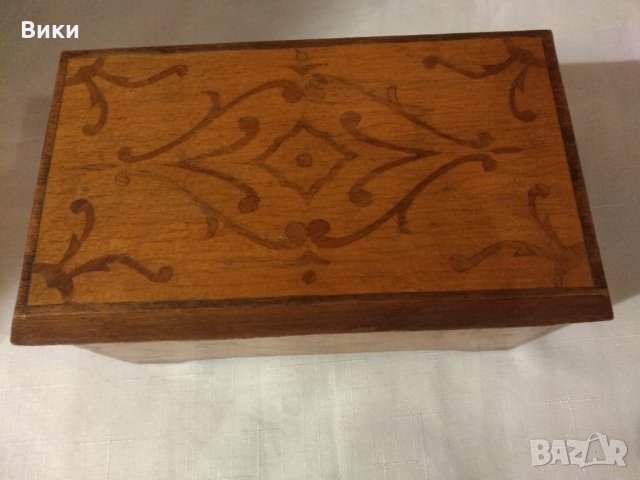 Ретро дървена кутия 