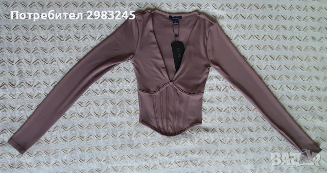 Дамска блуза с дълги ръкави