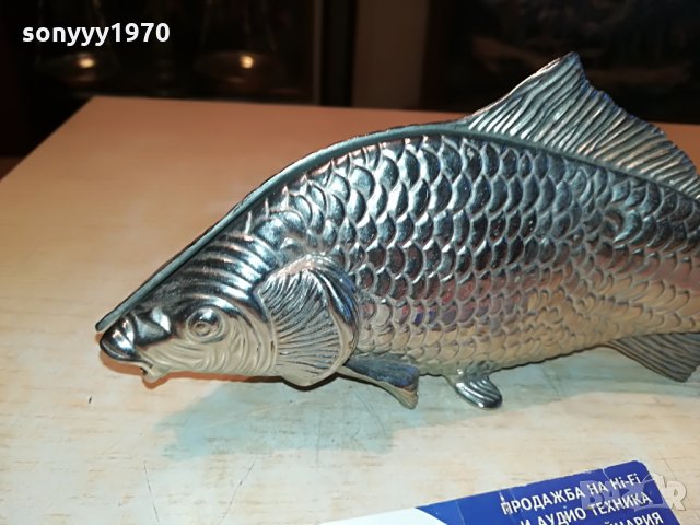 риба-метална салфетник-внос франция 0908211950, снимка 5 - Антикварни и старинни предмети - 33769674