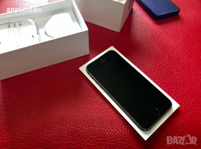 Apple iPhone 5s 16Gb Space gray Фабрично отключен Айфон телефон, снимка 2 - Apple iPhone - 36352239