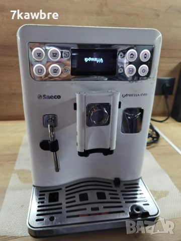 Saeco Exprelia EVO - внос с Бг меню и кана за мляко, снимка 5 - Кафемашини - 51809283