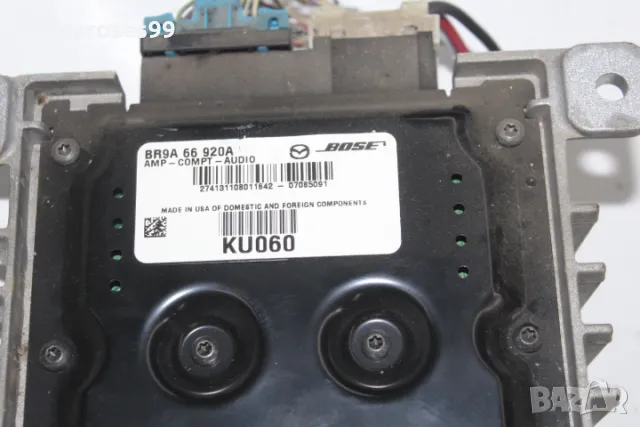 Музика BOSE Мазда 3 2008 2.3i 158hp Mazda 3 седан BP4K66960 1брой буфер BR9A66920A 1брой усилвател , снимка 8 - Части - 48508153
