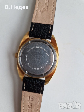 ВОСТОК кал. 2409 - командирската машина! СССР, Au 10, каса 36,0мм! НОВ!, снимка 6 - Мъжки - 54234338